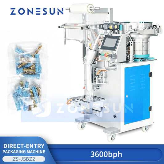 ZONESUN ZS-JSBZ2 Screw Packing Machine Direct-Entry Filling Sealing Machine