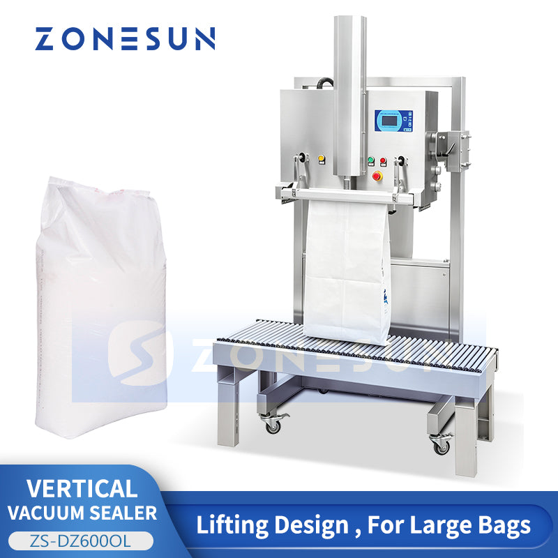 ZONESUN ZS-DZ600OL Large Bag Vacuum Sealer Machine for Bulk Products