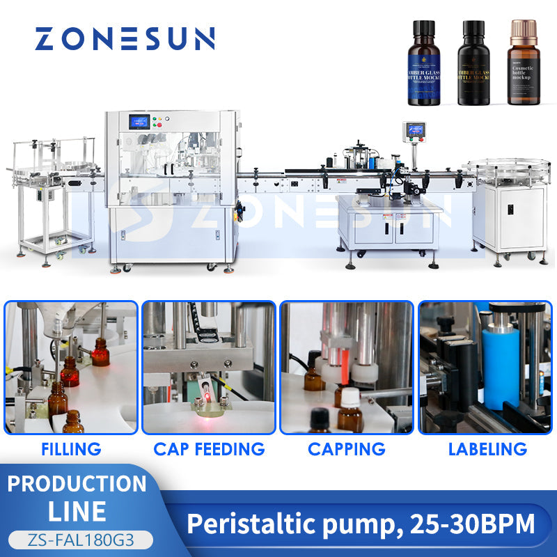 ZONESUN ZS-FAL180G3 Small-scale Essential oils Peristaltic Production Line