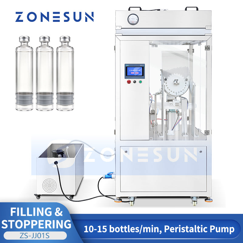 ZONESUN ZS-JJ01S Automatic Cartridge Filling & Stoppering Machine