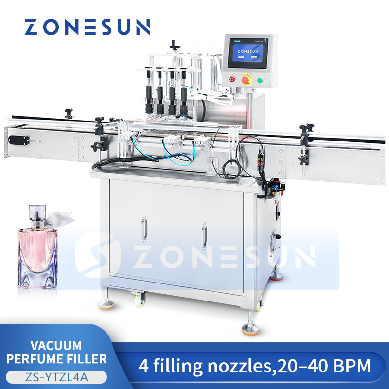 ZONESUN Vacuum Perfume Filling Machine