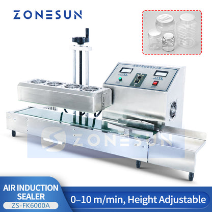 ZONESUN Electromagnetic Induction Sealing Machine