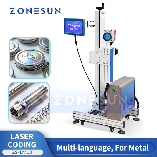 ZONESUN ZS-LM03 Fiber Laser Marking Machine for Metal