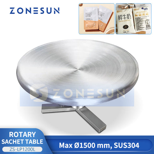 Sachet Automatic Product Collecting Table