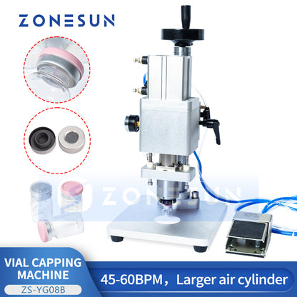  ZONESUN Penicillin Vial Capping Machine