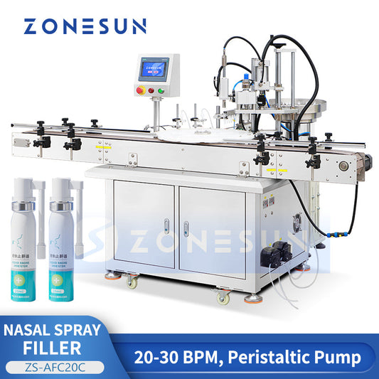 Spray bottle crimping machine