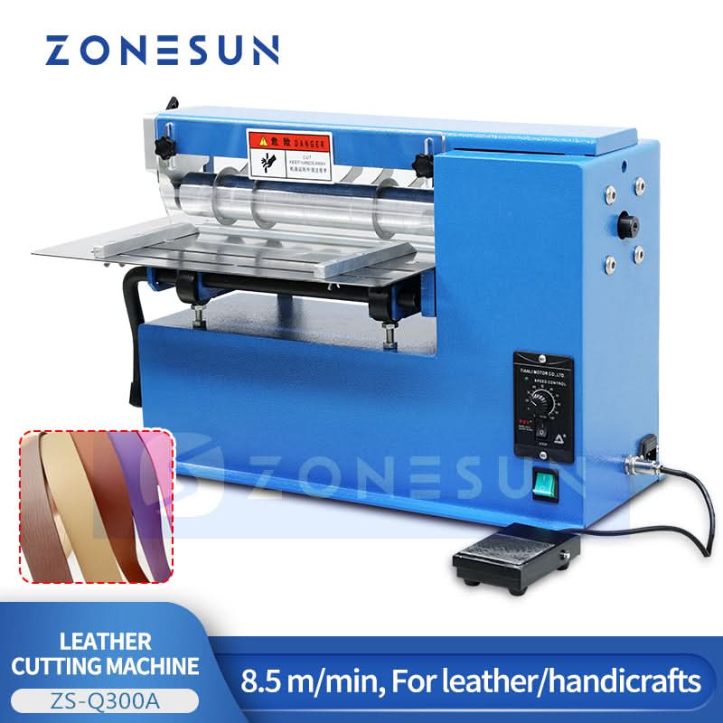 ZONESUN ZS-Q300A Automatic Leather Strip Cutting Machine  ZONESUNPRO
