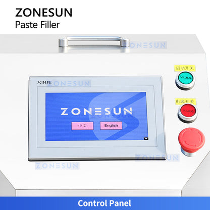 ZONESUN ZS-GPSV1 Servo Gear Pump Liquid Paste Filling Machine Quantitative Viscous Liquid Filler  ZONESUNPRO