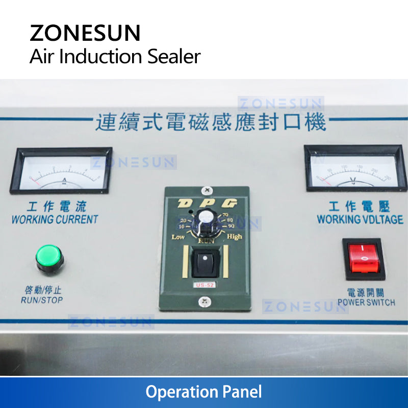 ZONESUN Electromagnetic Induction Sealing Machine