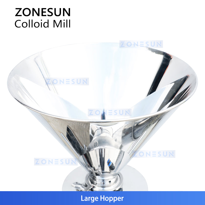 ZONESUN ZS-YM70 High-Capacity Peanut Butter Grinder & Homogenizer | 0.3–1T/H  ZONESUNPRO