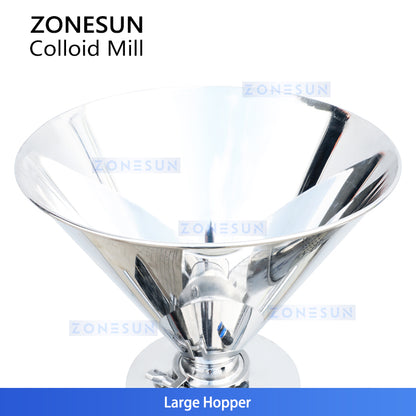 ZONESUN ZS-YM70 High-Capacity Peanut Butter Grinder & Homogenizer | 0.3–1T/H  ZONESUNPRO