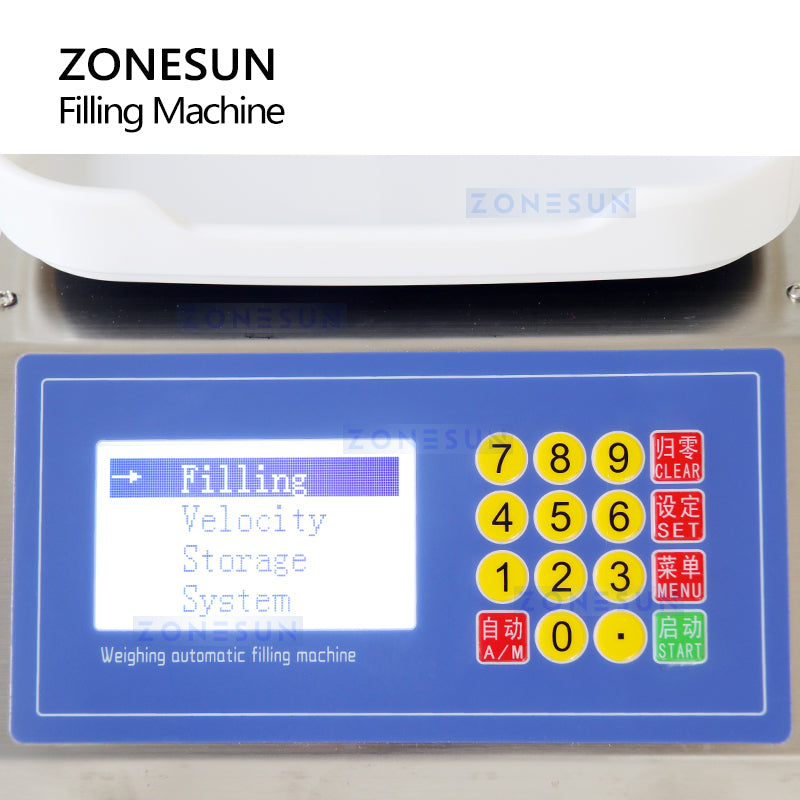 ZONESUN ZS-M1080S Diaphragm Pump Liquid Filling Machine