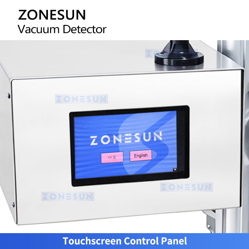ZONESUN ZS-ZK200 Online Vacuum Detector for Bottles & Cans