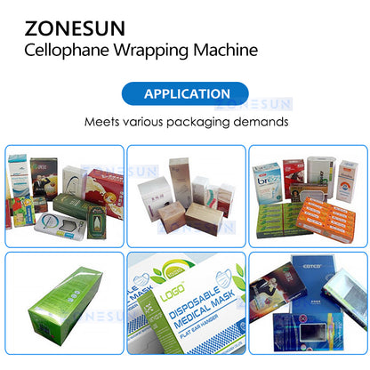 ZONESUN ZS-BT250 Automatic Horizontal BOPP Wrapping Machine