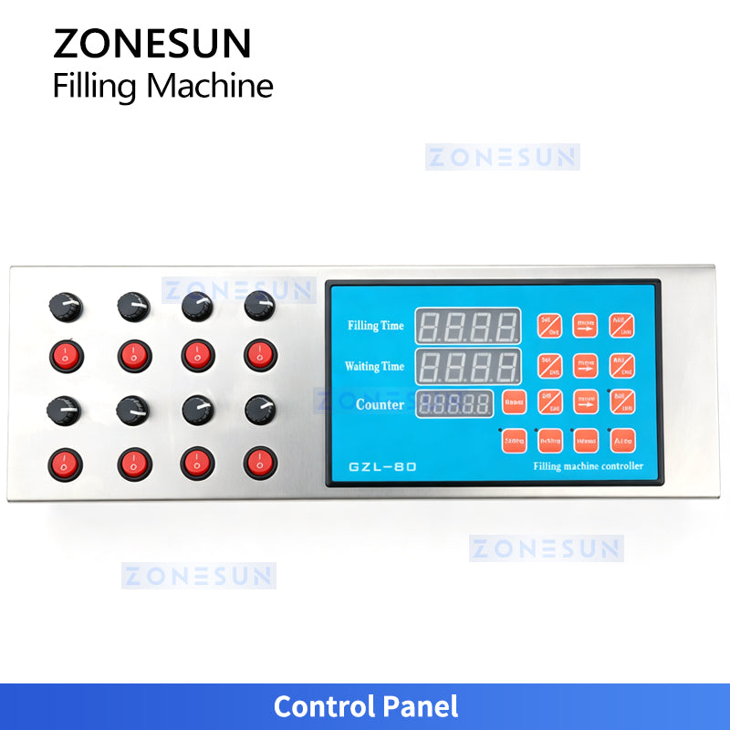 ZONESUN ZS-YTPP8 Automatic Liquid Filling Machine Peristaltic Filler for Small Dose Essential Oil Perfume
