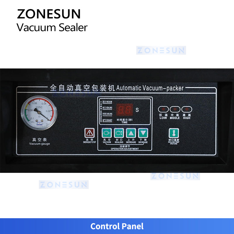 ZONESUN Bag Vacuum Packaging Machine
