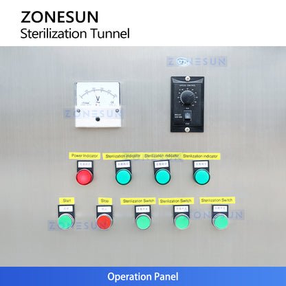 ZONESUN ZS-UVS2 UV Sterilization Tunnel for Food & Industrial Disinfection