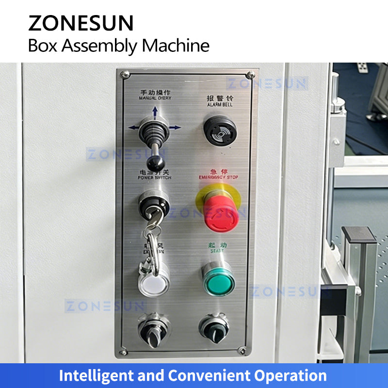 ZONESUN ZS-DHP450 Semi-Automatic Rigid Box Forming & Gluing Machine | Gift Box, Jewelry & Electronics Packaging  ZONESUNPRO