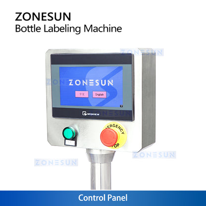 ZONESUN ZS-TB260R Automatic Round Bottles Positioning Labeling Machine