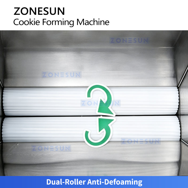 ZONESUN ZS-EH400 Automatic Cookie Making Machine with Depositing & Forming Functions
