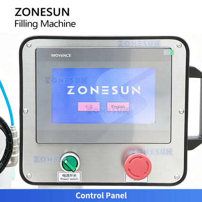 ZONESUN ZS-GTPP1M Pressurized Hopper Lipstick Paste Filler with Optional Heating and Mixing