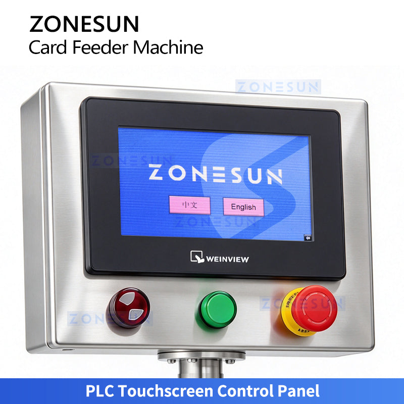 ZONESUN ZS-MY150 High-Speed Automatic Card Feeder Paging Counting Machine