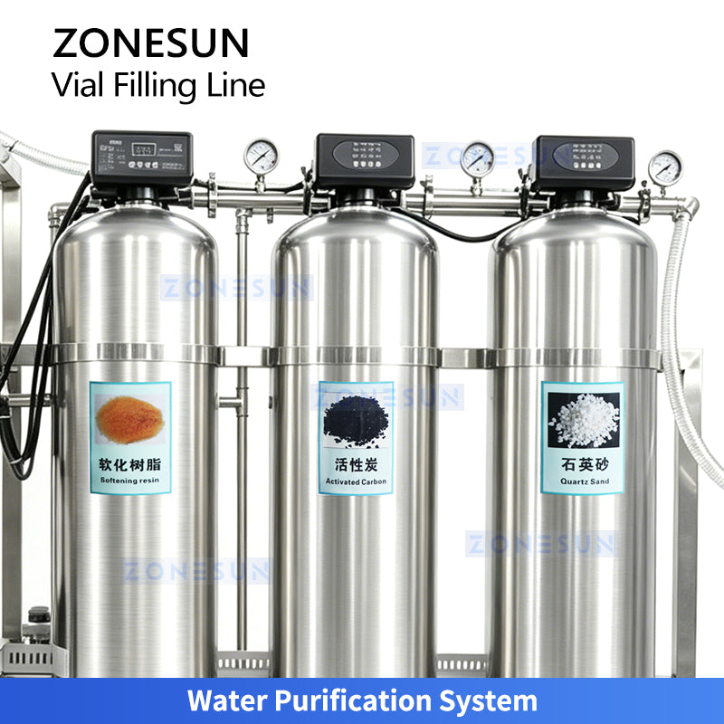 ZONESUN ZS-FAL180V14 GMP Sterile Vial liquids Filling and Capping Production Line