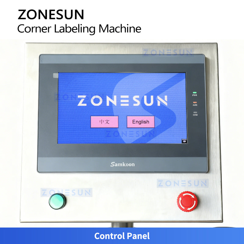 ZONESUN ZS-TB833R2 Anti-tamper Corner Labeling Machine for Box