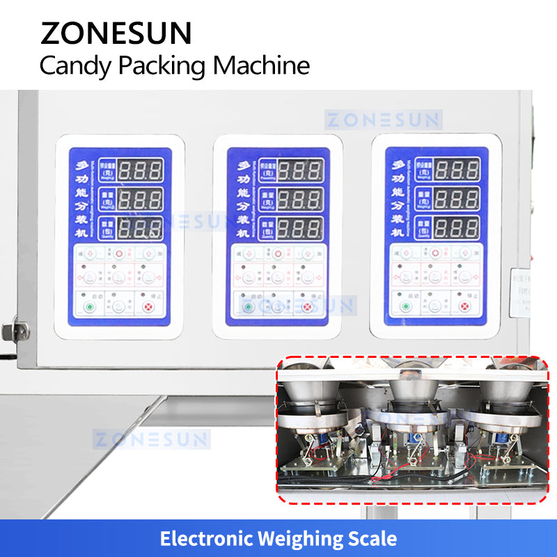 Granule weighing machine