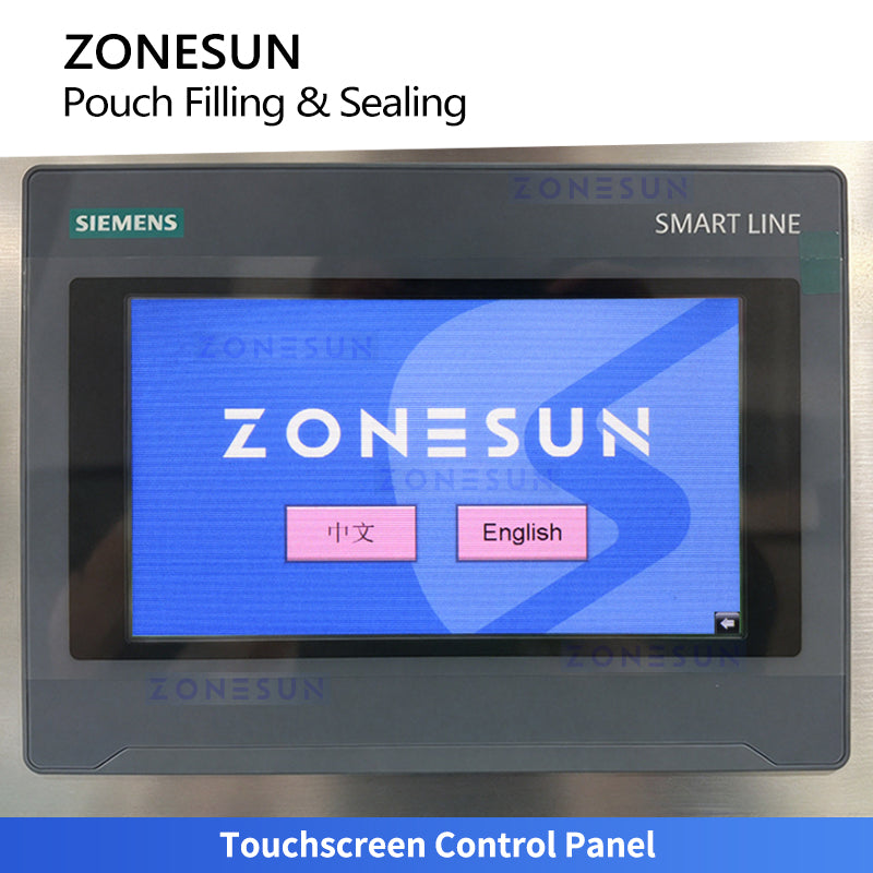 ZONESUN ZS-FM80 6-Station Premade Pouch Filling & Sealing Packaging Machine