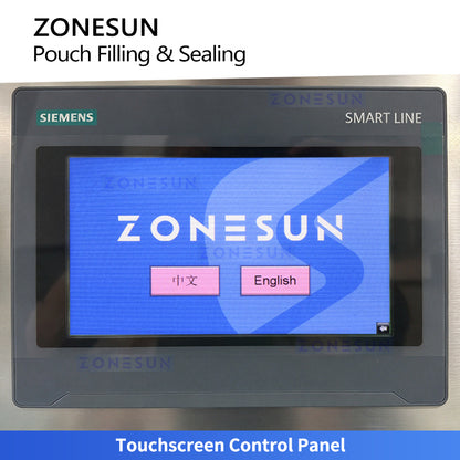 ZONESUN ZS-FM80 6-Station Premade Pouch Filling & Sealing Packaging Machine