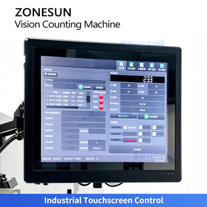 ZONESUN ZS-FSCS05 Automatic Vision Counting Machine for Screws, Fasteners & Small Parts