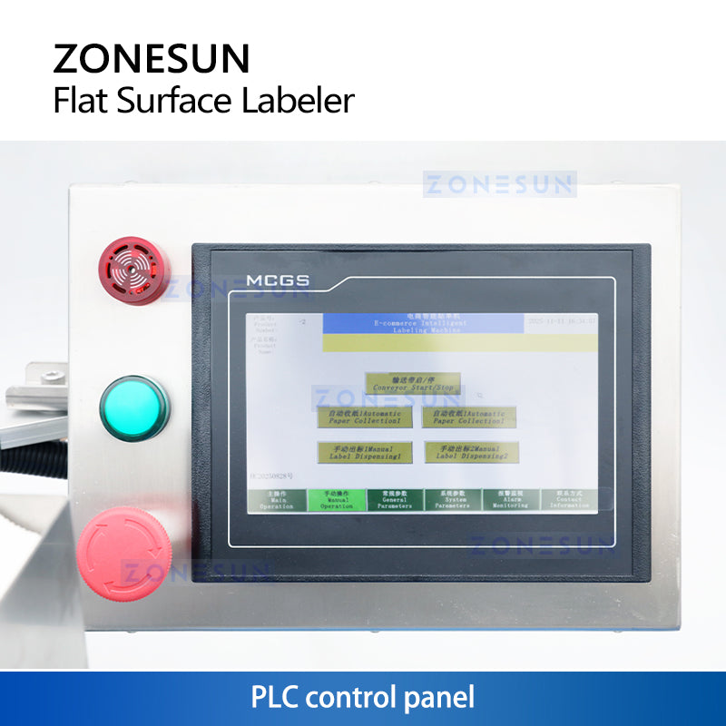 zonesun Flat Surface Labeling Machine