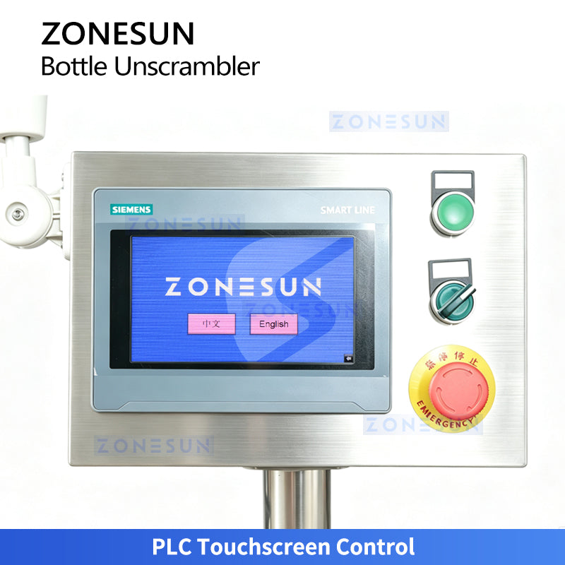 ZONESUN ZS-LP300 Automatic Bottle Sorting and Feeding Machine