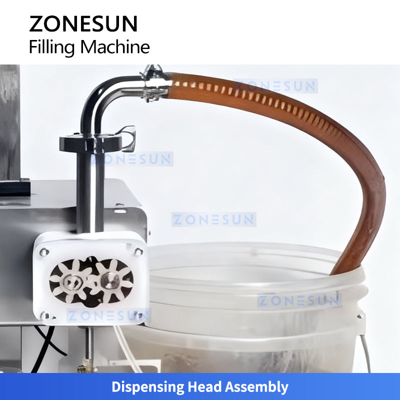 ZONESUN Tabletop Paste Filling Machine 