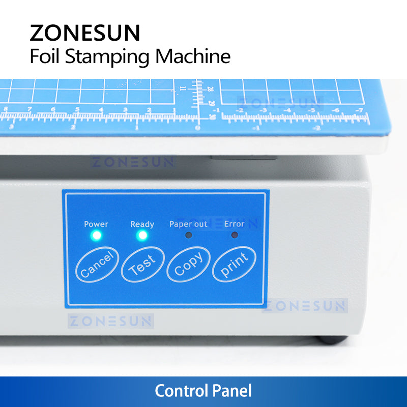 ZONESUN ZS-8025 Automatic Digital Stamping Machine