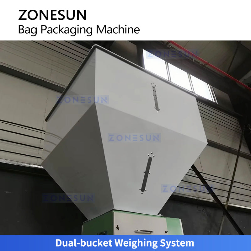 ZONESUN ZS-DCS50 Fully Automatic Large Bag Packing Machine | Weighing & Sealing System