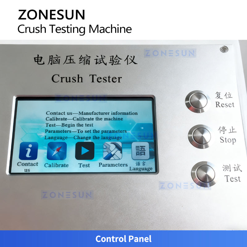ZONESUN ZS-DTBT2 Paperboard & Corrugated Material Compression Strength Tester