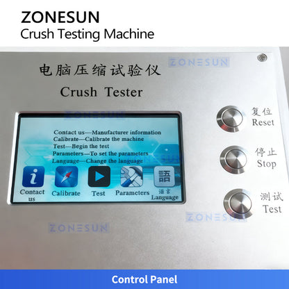 ZONESUN ZS-DTBT2 Paperboard & Corrugated Material Compression Strength Tester