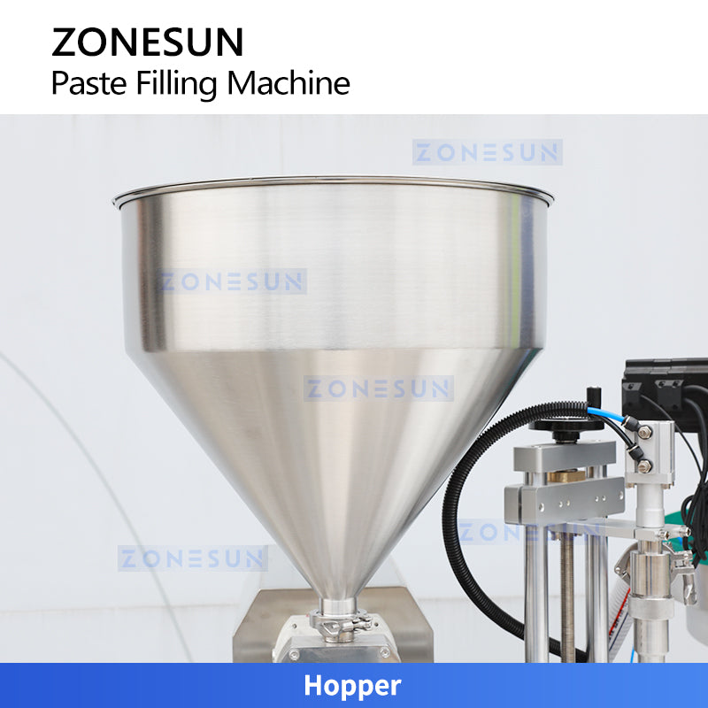 ZONESUN ZS-AFC19B Automatic Rotor Pump Cosmetic Paste Filling & Capping Machine  ZONESUNPRO