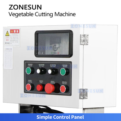 ZONESUN ZS-VCM901 Food Grade Vegetable Cutter Food Slicing Machine ZONESUN