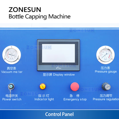 Semi-automatic Vacuum Capping Machine