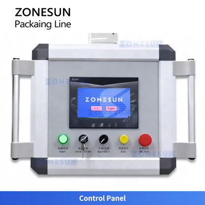 ZONESUN ZS-AFS100 High-Speed Yogurt Drinks Filling and Sealing Machine for Dairy Bottles