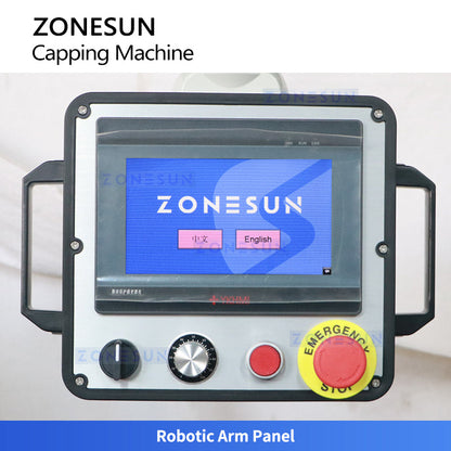 ZONESUN ZS-XG16M Automatic Twist-Top Nozzle Cap Capping Machine