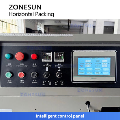 ZONESUN ZS-SYP25 Viscous Food Filling and Sealing Equipment Granular Mixture Automatic Bagging Packaging Machine