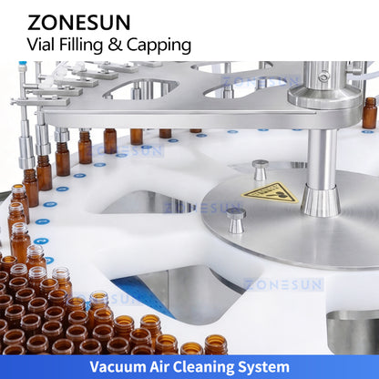 ZONESUN ZS-AFC39W Automatic Vial Rinsing Filling & Capping Machine