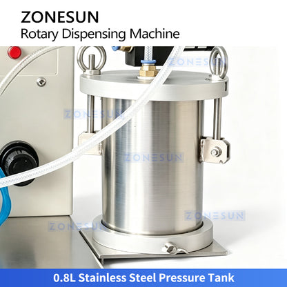 ZONESUN ZS-AGD6 Automatic Precision Rotary Glue Dispenser with XYZ Adjustment