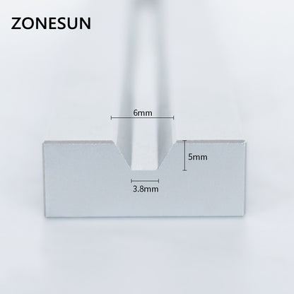 ZONESUN ZS-100B Pencil Holder Hot Foil Stamping Machine Accessory Spare Part Pencil Jig Fixture for Pencil Pen Logo Bronzing Embossing Printing Equipment