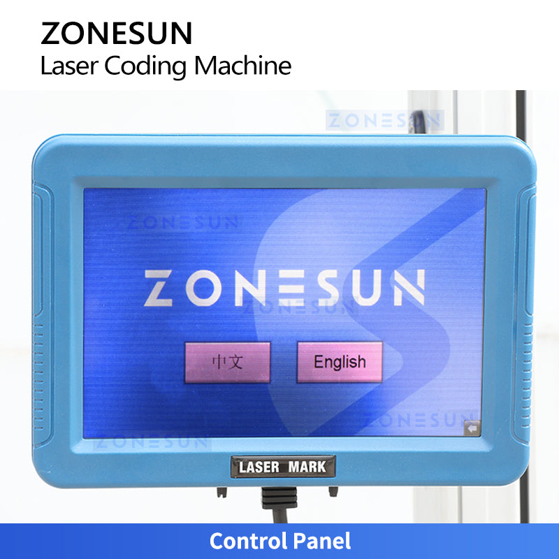ZONESUN ZS-LM03 QR Code Barcode and Batch Number Laser Marking Machine