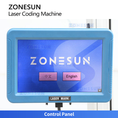 ZONESUN ZS-LM03 QR Code Barcode and Batch Number Laser Marking Machine